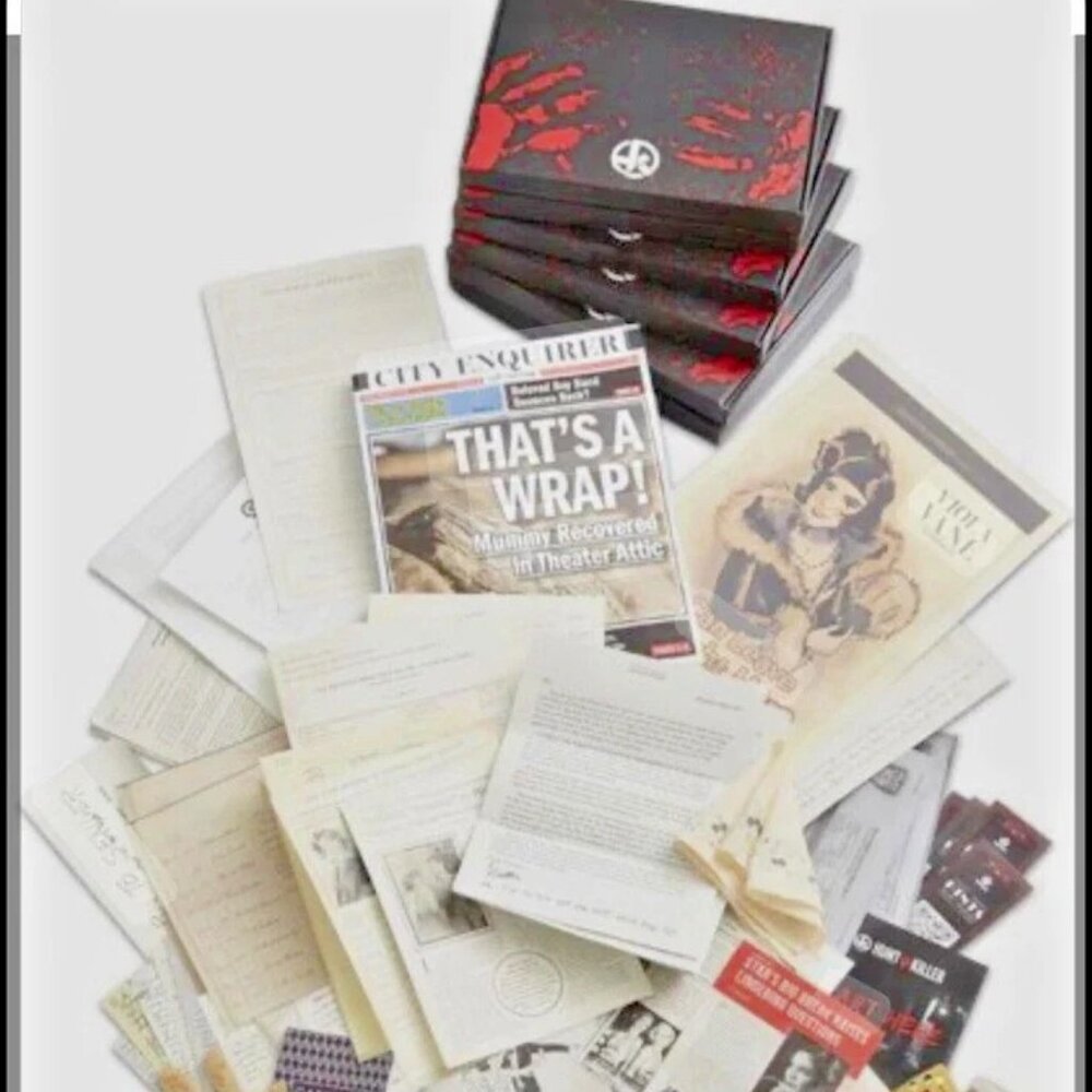 Hunt A Killer Mystery Game Curtain Call Cadence Theater Complete 6 Box Set